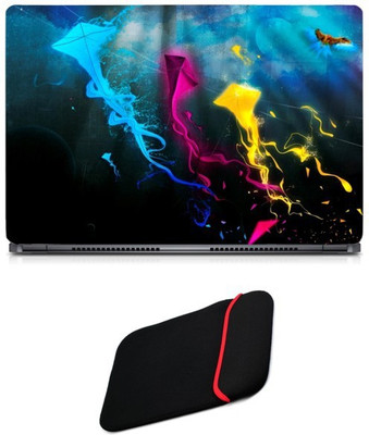 Skin Yard Eagle Kites Abstract Sparkle Laptop Skin/Decal with Reversible Laptop Sleeve - 14.1 Inch Combo Set
Skin Yard Eagle Kites Abstract Sparkle Laptop Skin/Decal with Reversible Laptop Sleeve - 14.1 Inch Combo Set