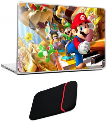 Skin Yard Super Mario Brothers Laptop Skin/Decal with Reversible Laptop Sleeve - 15.6 Inch Combo Set
Skin Yard Super Mario Brothers Laptop Skin/Decal with Reversible Laptop Sleeve - 15.6 Inch Combo Set