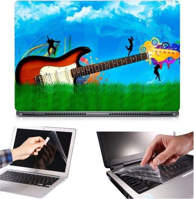Skin Yard 3in1 Combo- Nature Guitar Laptop Skin with Screen Protector & Keyguard -15.6 Inch Combo Set
Skin Yard 3in1 Combo- Nature Guitar Laptop Skin with Screen Protector & Keyguard -15.6 Inch Combo Set