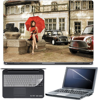 Skin Yard Retro Girl With Vintage Cooper Laptop Skin with Screen Protector & Keyboard Skin -15.6 Inch Combo Set
Skin Yard Retro Girl With Vintage Cooper Laptop Skin with Screen Protector & Keyboard Skin -15.6 Inch Combo Set