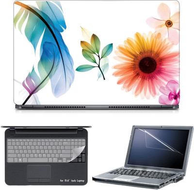 Skin Yard 3in1 Combo- Feather Flower Laptop Skin with Screen Protector & Keyguard -15.6 Inch Combo Set
Skin Yard 3in1 Combo- Feather Flower Laptop Skin with Screen Protector & Keyguard -15.6 Inch Combo Set
