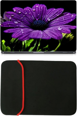 Skin Yard Dark Purple Flower Black Background Laptop Skin/Decal with Reversible Laptop Sleeve - 14.1 Inch Combo Set
Skin Yard Dark Purple Flower Black Background Laptop Skin/Decal with Reversible Laptop Sleeve - 14.1 Inch Combo Set