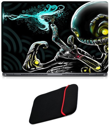 Skin Yard Robotic Graphics Laptop Skin/Decal with Reversible Laptop Sleeve - 14.1 Inch Combo Set
Skin Yard Robotic Graphics Laptop Skin/Decal with Reversible Laptop Sleeve - 14.1 Inch Combo Set