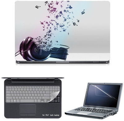 Skin Yard Headphone Flying Music Particals Sparkle Laptop Skin with Screen Protector & Keyguard -15.6 Inch Combo Set
Skin Yard Headphone Flying Music Particals Sparkle Laptop Skin with Screen Protector & Keyguard -15.6 Inch Combo Set