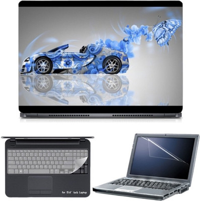 Skin Yard Blue Butterfly Car Abstract Laptop Skin with Screen Protector & Keyboard Skin -15.6 Inch Combo Set
Skin Yard Blue Butterfly Car Abstract Laptop Skin with Screen Protector & Keyboard Skin -15.6 Inch Combo Set