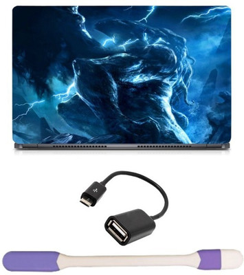 Skin Yard Call of Cthulhu Laptop Skin -14.1 Inch with USB LED Light & OTG Cable (Assorted) Combo Set
Skin Yard Call of Cthulhu Laptop Skin -14.1 Inch with USB LED Light & OTG Cable (Assorted) Combo Set