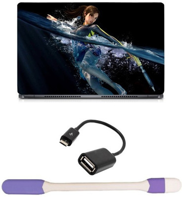 Skin Yard Tomb Raider Laptop Skin -14.1 Inch with USB LED Light & OTG Cable (Assorted) Combo Set
Skin Yard Tomb Raider Laptop Skin -14.1 Inch with USB LED Light & OTG Cable (Assorted) Combo Set
