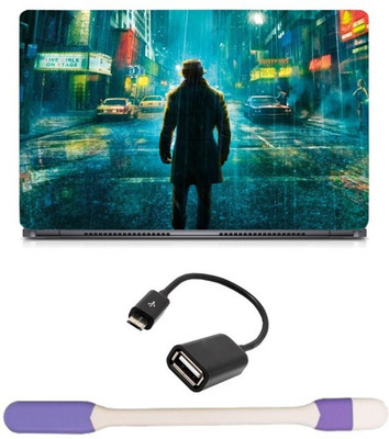 Skin Yard Watchmen Laptop Skin -14.1 Inch with USB LED Light & OTG Cable (Assorted) Combo Set
Skin Yard Watchmen Laptop Skin -14.1 Inch with USB LED Light & OTG Cable (Assorted) Combo Set