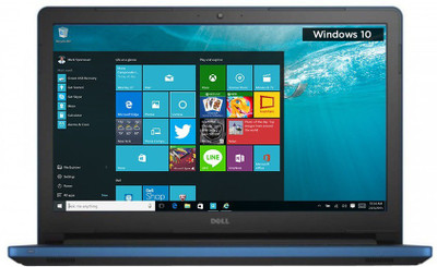Dell Inspiron Core i3 6th Gen - (4 GB/1 TB HDD/Windows 10 Home) 5559 Laptop(15.6 inch, Blue)
Dell Inspiron Core i3 6th Gen - (4 GB/1 TB HDD/Windows 10 Home) 5559 Laptop(15.6 inch, Blue)
