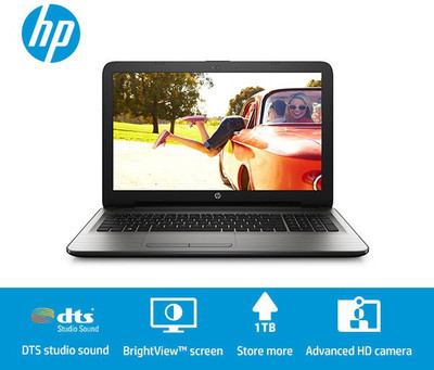 HP Core i3 5th Gen - (4 GB/1 TB HDD/DOS/2 GB Graphics) 15-be004TX Laptop(15.6 inch, Jack Black, 2.19 kg)
HP Core i3 5th Gen - (4 GB/1 TB HDD/DOS/2 GB Graphics) 15-be004TX Laptop(15.6 inch, Jack Black, 2.19 kg)