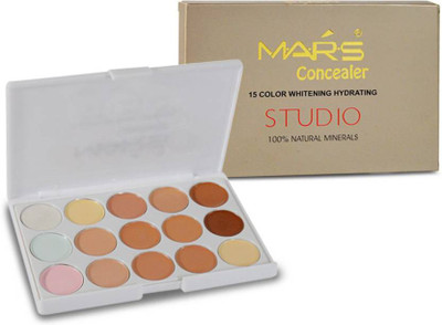 Mars 15 Color Whitening Hydrating Concealer BCD Concealer(Beige, 22 g)