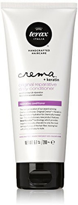 Terax Crema + Keratin Original Reparative Daily for Unisex(201 ml)