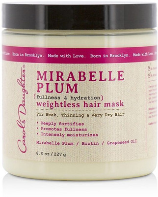 Carols Daughter Mirabelle Plum Weightless Hair Mask (For Weak, Thinning & Very Dry Hair)(227 ml)
Carols Daughter Mirabelle Plum Weightless Hair Mask (For Weak, Thinning & Very Dry Hair)(227 ml)