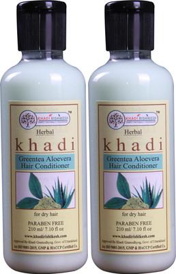 Khadi Rishikesh Herbal GreenTea Aloevera Pack of 2 Hair-Conditioner Each -(210 ml)
Khadi Rishikesh Herbal GreenTea Aloevera Pack of 2 Hair-Conditioner Each -(210 ml)