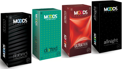 Moods Pleasure Packs Condom(Set of 4, 12S)