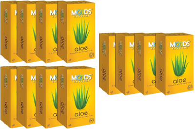 Moods Aloe 144pc (12X12) Condom(Set of 12, 144S)