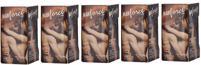 Manforce Chocolate 5 Pack Of 20 Pc (100 Pc ) Condom(Set of 5, 100S)