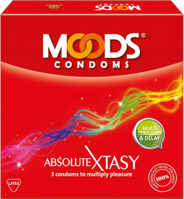 Moods Xtasy 3's (Pack of 5) Condom(Set of 3, 15S)