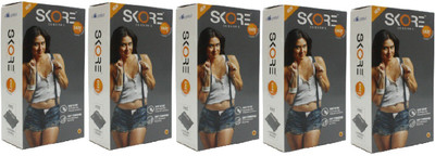 Skore Easy Shaped (10x5) Condom(Set of 5, 50S)