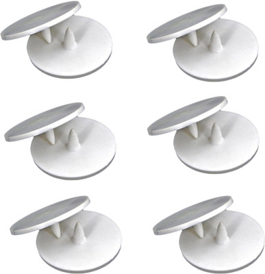 Sahni Sports Flat Marker Pack of 10(White)