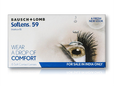 Bausch & Lomb Soflens 59 Monthly(-5.75, Contact Lenses, Pack of 6)