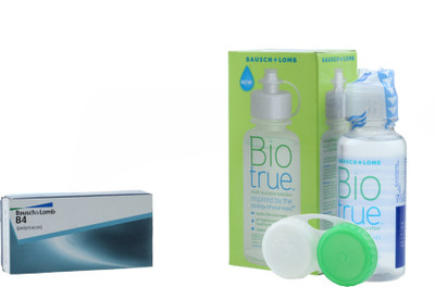 Bausch & Lomb B4 with Biotrue 60ml Solution by Visions India Yearly(-2.25, Contact Lenses, Pack of 1)
Bausch & Lomb B4 with Biotrue 60ml Solution by Visions India Yearly(-2.25, Contact Lenses, Pack of 1)
