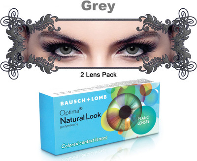 Bausch & Lomb New Natural Look Grey Color By Visions India 3 Quaterly(-0.00, Colored Contact Lenses, Pack of 2)
Bausch & Lomb New Natural Look Grey Color By Visions India 3 Quaterly(-0.00, Colored Contact Lenses, Pack of 2)
