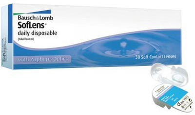 Bausch & Lomb Soflens Disposablehd Daily(-1.00, Contact Lenses, Pack of 30)