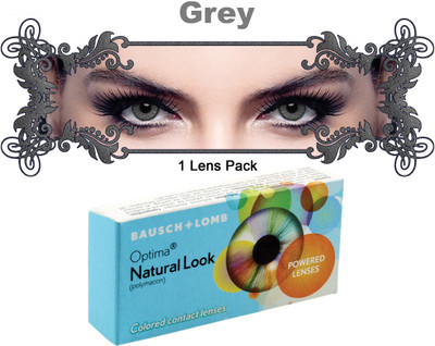 Bausch & Lomb New Natural Look Grey Color By Visions India 3 Quaterly(-5.50, Colored Contact Lenses, Pack of 2)
Bausch & Lomb New Natural Look Grey Color By Visions India 3 Quaterly(-5.50, Colored Contact Lenses, Pack of 2)
