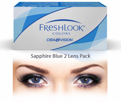 Ciba Vision Freshlook Colors SapphireBlue By Visions India Monthly(-3.00, Colored Contact Lenses, Pack of 2)
Ciba Vision Freshlook Colors SapphireBlue By Visions India Monthly(-3.00, Colored Contact Lenses, Pack of 2)