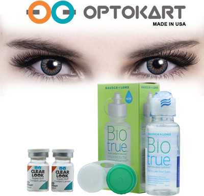 Optokart Two Tone Color With Kit Made In USA By Visions India Yearly Contact Lens(-4.50, Grey, Pack of 2)
Optokart Two Tone Color With Kit Made In USA By Visions India Yearly Contact Lens(-4.50, Grey, Pack of 2)