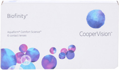 CooperVision Biofinity Monthly(6, Colored Contact Lenses, Pack of 6)