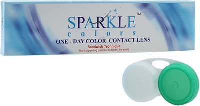 Sparkle With Case By Lens4eye Daily Contact Lens(Turquoise-0.00, Turquoise, Pack of 12)
Sparkle With Case By Lens4eye Daily Contact Lens(Turquoise-0.00, Turquoise, Pack of 12)