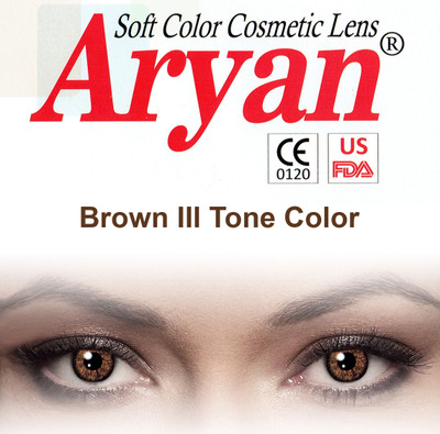 Aryan Tri Tone Brown By Visions India Yearly(-12.50, Colored Contact Lenses, Pack of 2)
Aryan Tri Tone Brown By Visions India Yearly(-12.50, Colored Contact Lenses, Pack of 2)