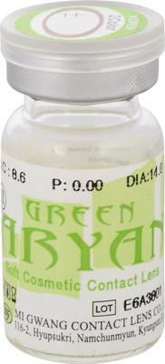 Aryan Colored Disposable Yearly(-10, Colored Contact Lenses, Pack of 1)