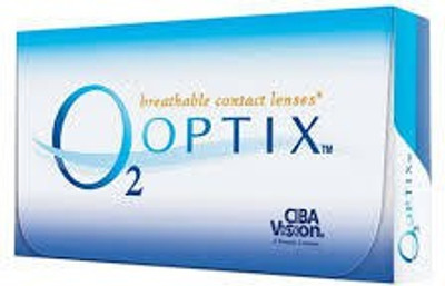 Ciba Vision O2optix Monthly(-5.25, Colored Contact Lenses, Pack of 6)