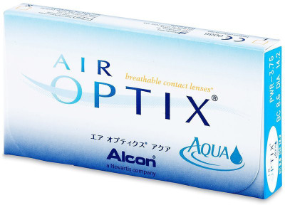 Ciba Vision AirOptixAqua_-2.25 Monthly(-2.25, Contact Lenses, Pack of 6)