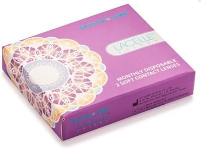 Bausch & Lomb LACELLE CLASSIC Monthly Contact Lens(-3.5, Green, Pack of 2)
