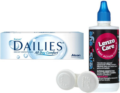 Alcon Focus Dailies with LensCareKit By Lens4eye Daily Contact Lens(-7.50, Clear, Pack of 30)
Alcon Focus Dailies with LensCareKit By Lens4eye Daily Contact Lens(-7.50, Clear, Pack of 30)
