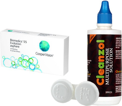 Cooper Vision Biomedics55 with LensCareKit By Visionsindia Monthly(-3.50, Contact Lenses, Pack of 6)
Cooper Vision Biomedics55 with LensCareKit By Visionsindia Monthly(-3.50, Contact Lenses, Pack of 6)