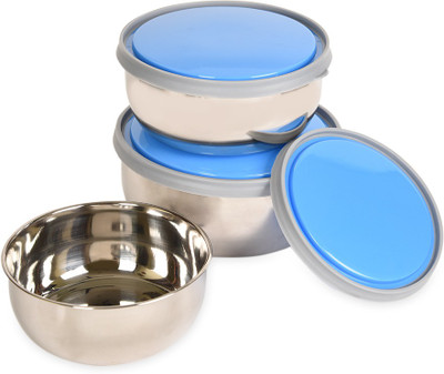 birdy Stainless steel lock & lock blue - 2700 ml Steel Grocery Container(Pack of 3, Blue)
birdy Stainless steel lock & lock blue - 2700 ml Steel Grocery Container(Pack of 3, Blue)
