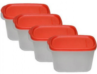 Tupperware - 1 L, 2 L, 3.5 L Plastic Grocery Container(Pack of 4, White, Red), Red;white
Tupperware - 1 L, 2 L, 3.5 L Plastic Grocery Container(Pack of 4, White, Red), Red;white