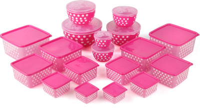 Joyo Fresia & Bella Pink Container Set -18 Pc - 1700 ml Plastic Grocery Container(Pack of 18, Pink)
Joyo Fresia & Bella Pink Container Set -18 Pc - 1700 ml Plastic Grocery Container(Pack of 18, Pink)