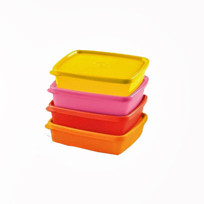 Tupperware - 250 ml Plastic Grocery Container(Pack of 4, Pink, Red, Orange, Yellow), Orange;pink;red;yellow
Tupperware - 250 ml Plastic Grocery Container(Pack of 4, Pink, Red, Orange, Yellow), Orange;pink;red;yellow