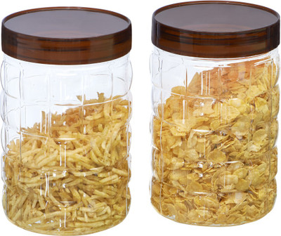 Steelo Steelo 2000ml x 2 pcs PET Container Set (Solitaire) - 2000 ml Plastic Grocery Container(Pack of 2, Clear)
Steelo Steelo 2000ml x 2 pcs PET Container Set (Solitaire) - 2000 ml Plastic Grocery Container(Pack of 2, Clear)