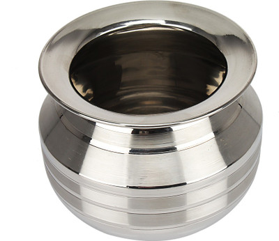 Kaveri - 1000 ml Steel Grocery Container(Silver)