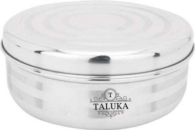 Taluka ( 9" x 3.5" inches ) Stainless Steel Masala Box With 7 Compartments - 2 L Steel Spice Container(Silver)
Taluka ( 9" x 3.5" inches ) Stainless Steel Masala Box With 7 Compartments - 2 L Steel Spice Container(Silver)