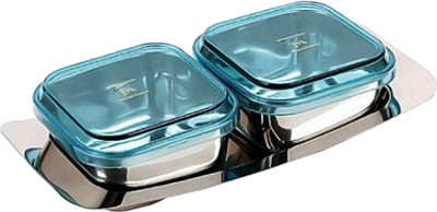 JVL Mini Designer - 2 Pieces - 200 ml Steel, Plastic Food Storage(Pack of 2, Silver)
JVL Mini Designer - 2 Pieces - 200 ml Steel, Plastic Food Storage(Pack of 2, Silver)