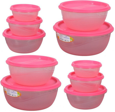 Princeware 5455-5 - 11842 ml Plastic Grocery Container(Pack of 10, Pink)
Princeware 5455-5 - 11842 ml Plastic Grocery Container(Pack of 10, Pink)
