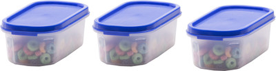 Varmora - 550 ml Plastic Grocery Container(Pack of 3, Blue)
Varmora - 550 ml Plastic Grocery Container(Pack of 3, Blue)
